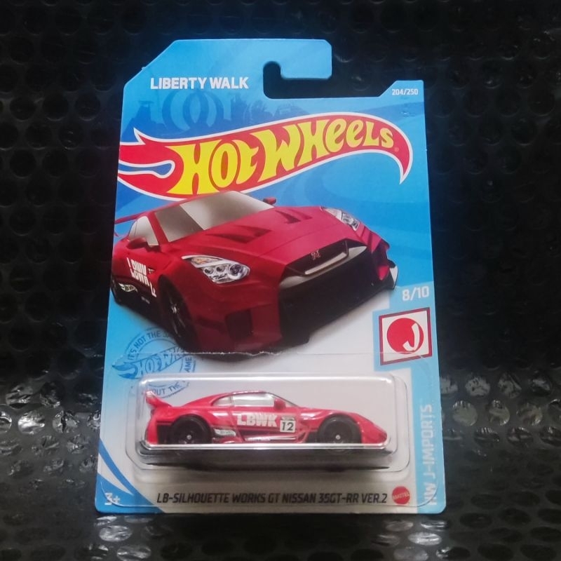 Hot Wheels LBWK R35 Red First Edition | Shopee Malaysia