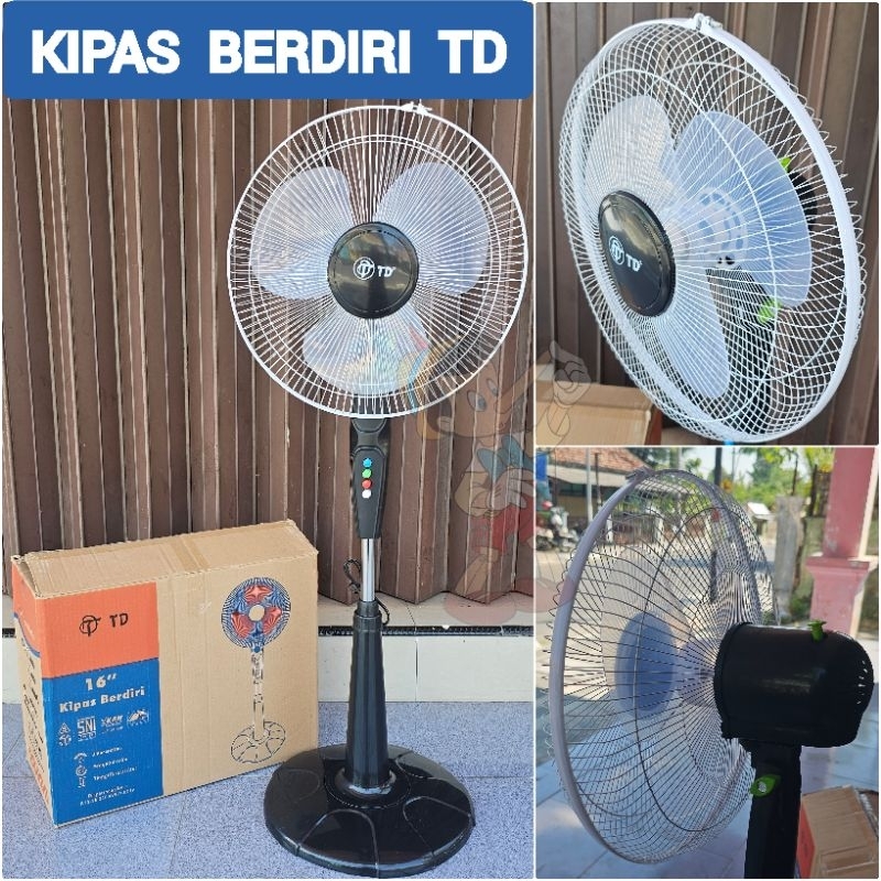 Standing FAN TD STAND FAN 16 INCH | Shopee Malaysia