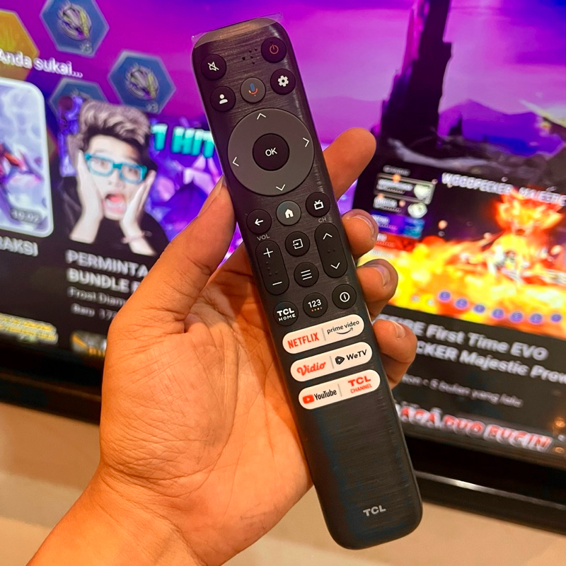 Latest TCL TV REMOTE MODEL RC813 TCL NEW ORIGINAL ANDROID SMART TV