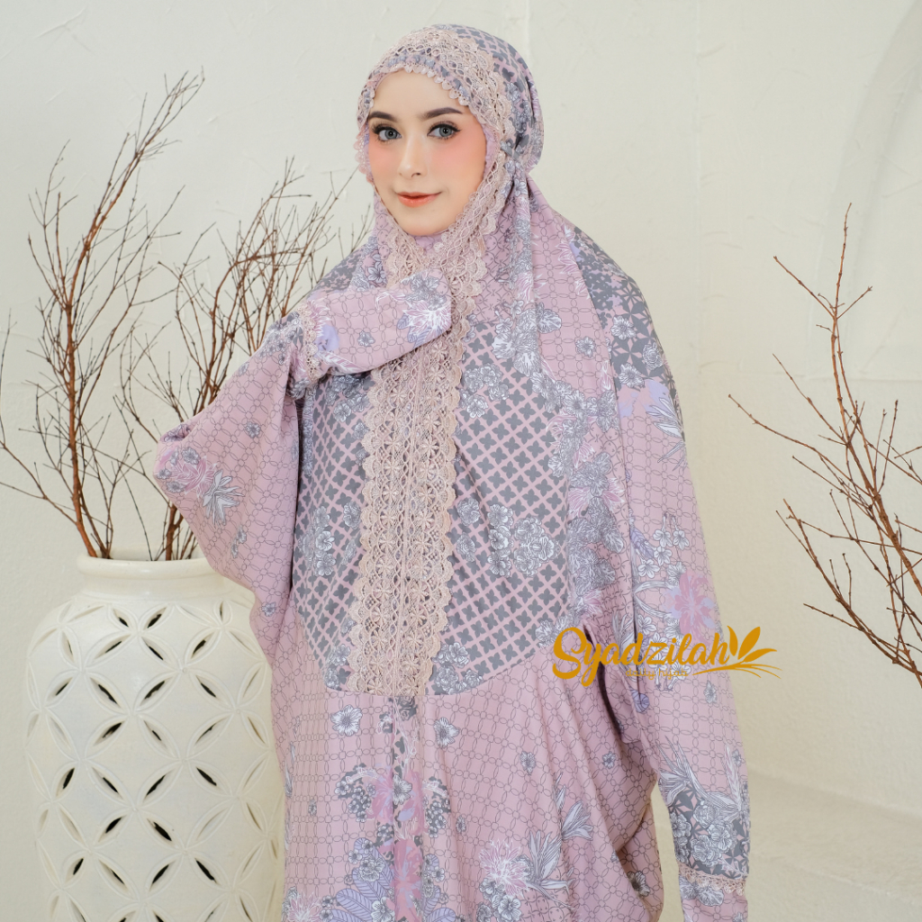 SYADZILAH - Maxmara Silk Krisdayanti Amiah Series Adult Prayer Robe ...
