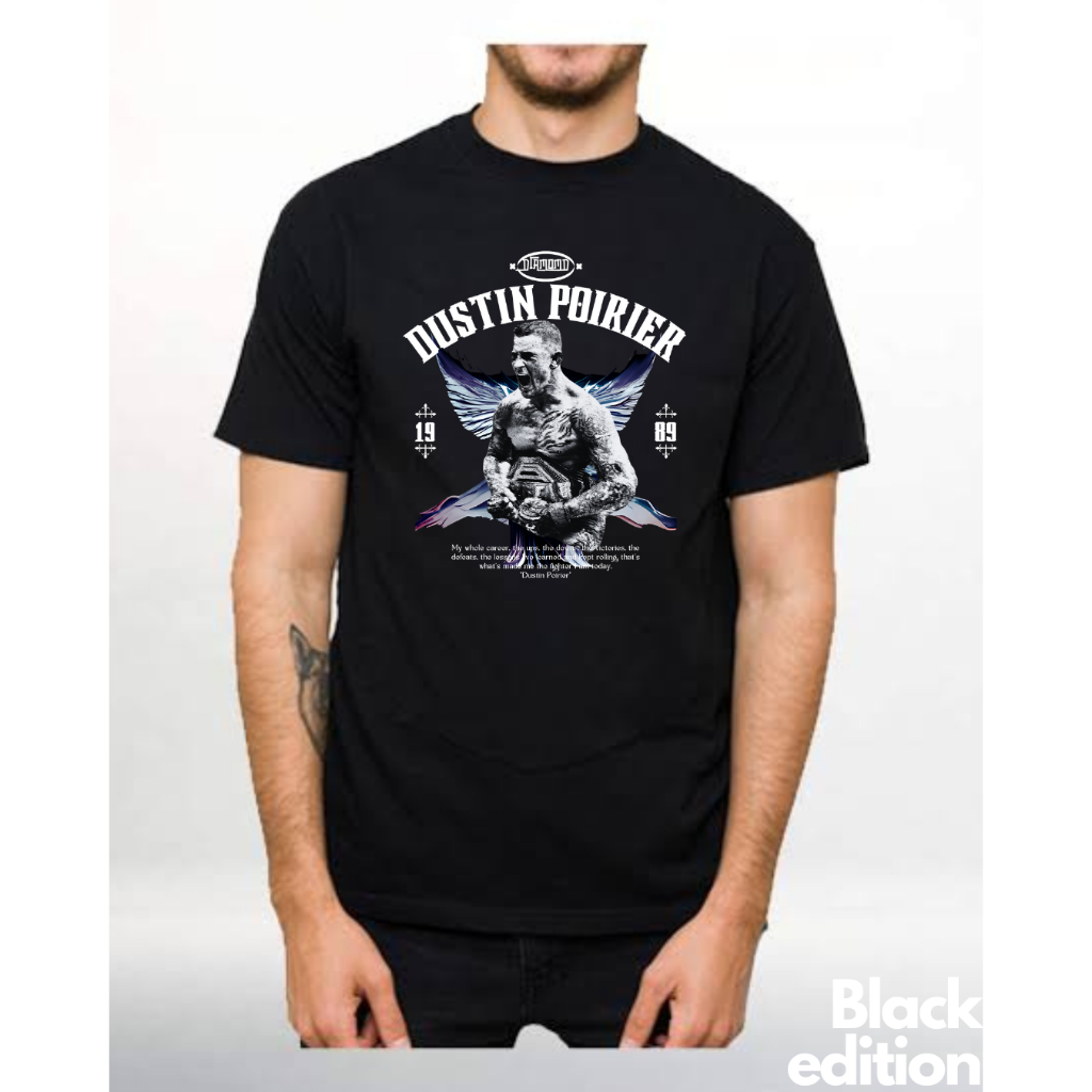 Dustin POIRIER TShirt PREMIUM UFC Shopee Malaysia