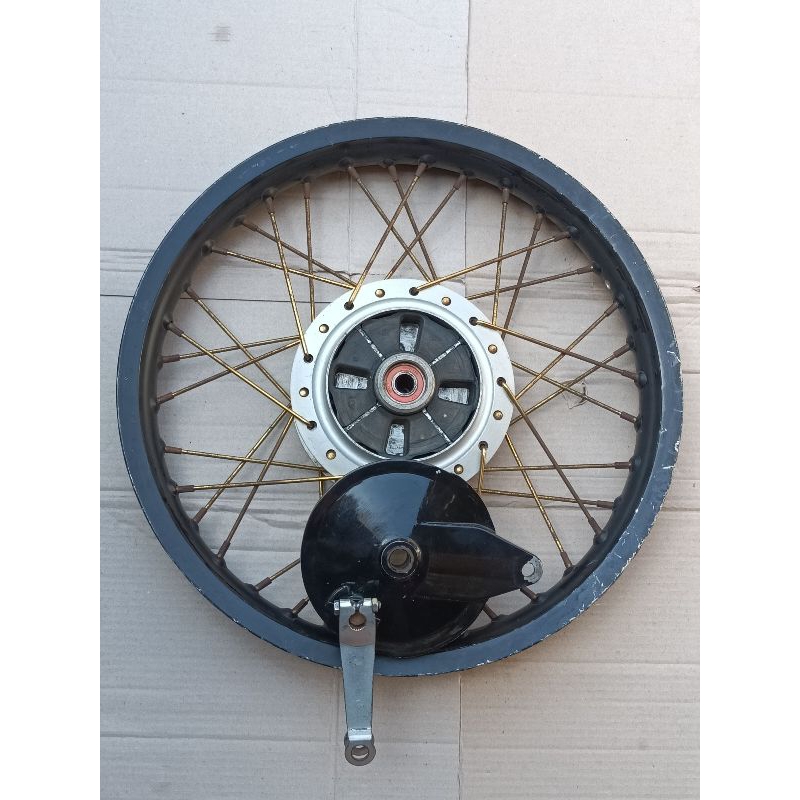 RX King Rear Rim Set Drum Cover Brake Pads Panel Original YIMM Ring ...