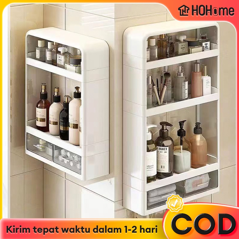 Hohome Hanging Bathroom Shelf Multipurpose Wall Hanging Shelf ...