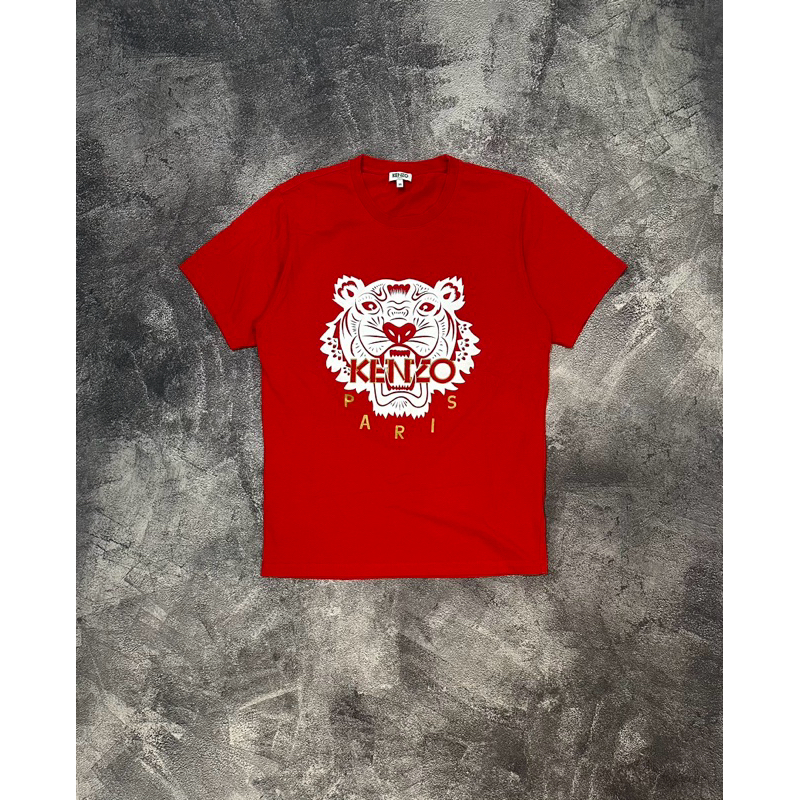 Kenzo Tiger Red Tshirt Shopee Malaysia