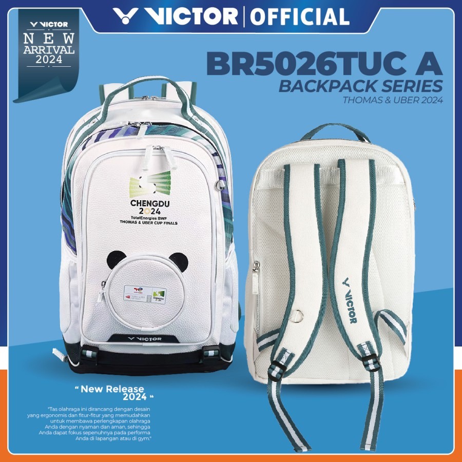 VICTOR バドミントンバッグ THOMAS & UBER CUP FINAL VICTOR バドミントンバッグ THOMAS & UBER CUP FINAL - メルカリ