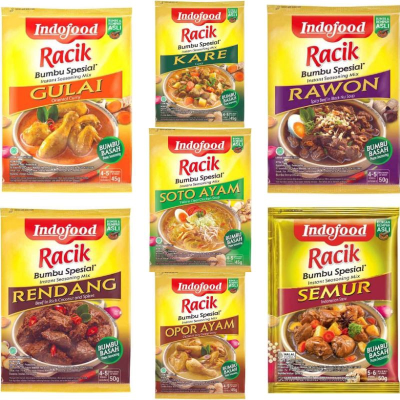 Indofood INSTANT RACIK WET SEASONING 45g | Shopee Malaysia