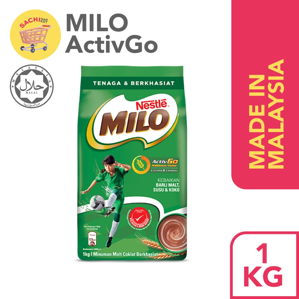 Nestle MILO ActivGo Malaysia Chocolate Milk Powder Original Malaysia ...