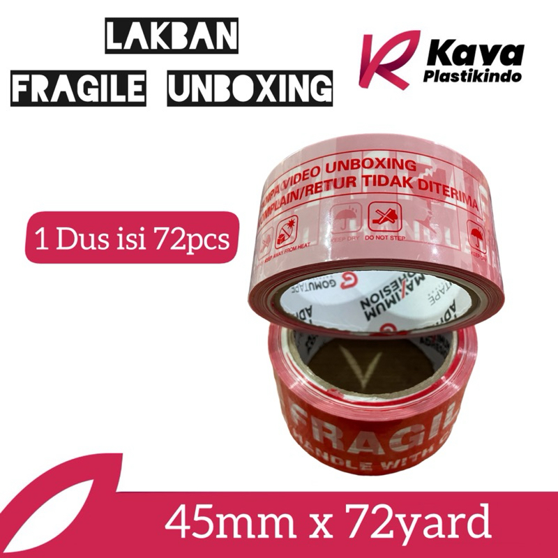 Duct Tape / Masking Tape / Isolation FRAGILE Handle With Care / Easy to ...