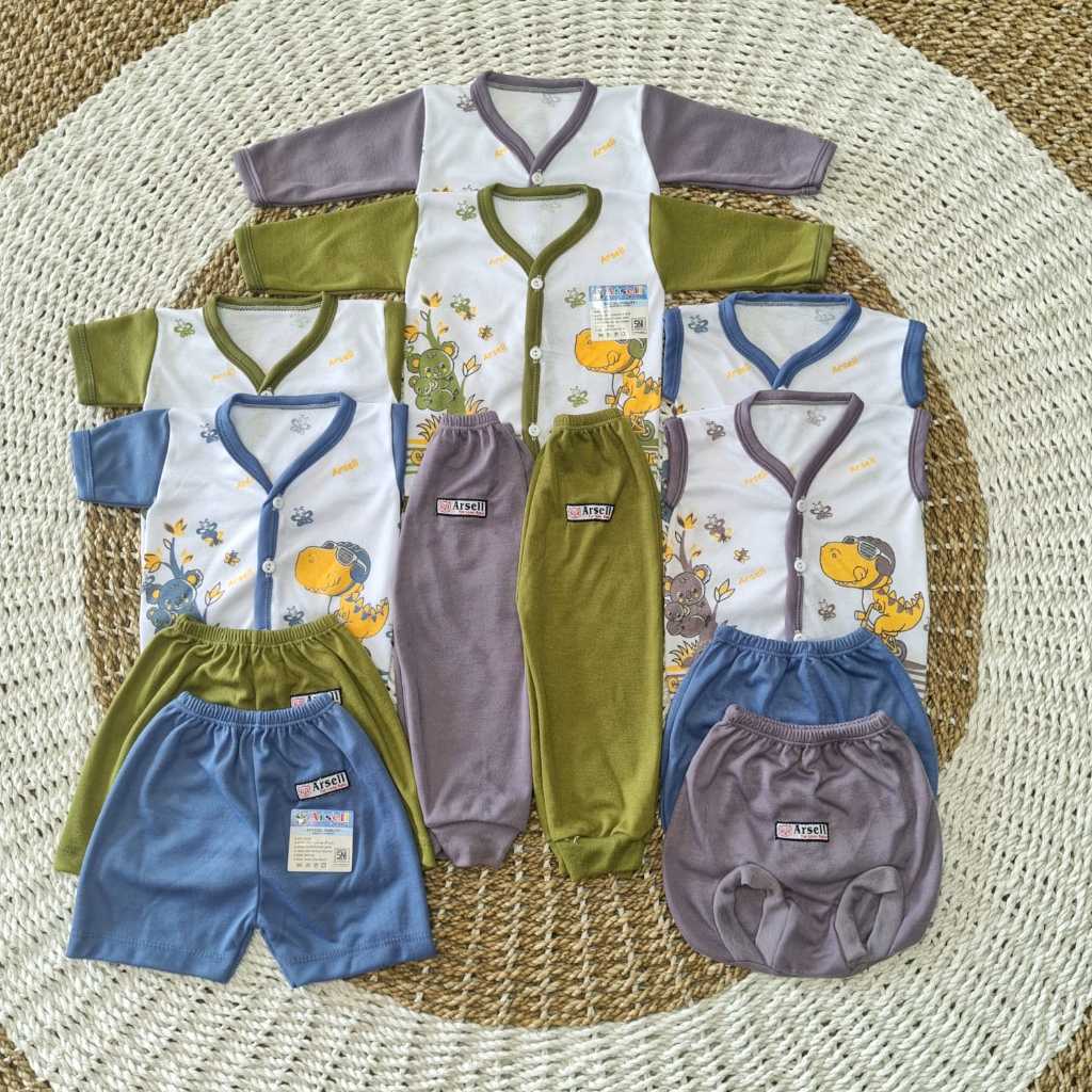 Baby Clothes 18pcs Package newborn mix Color Baby Clothes Long Pants Baby Suits Shopee Malaysia