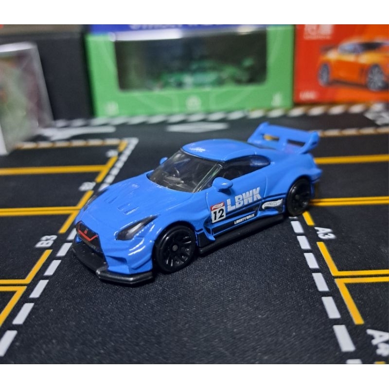 Hot Wheels Nissan LBWK GT-R35 Light Blue Lose | Shopee Malaysia
