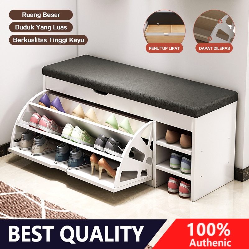 Shoe Rack/Bench That Can Sit While Changing Shoes/Front Opening Shoe ...