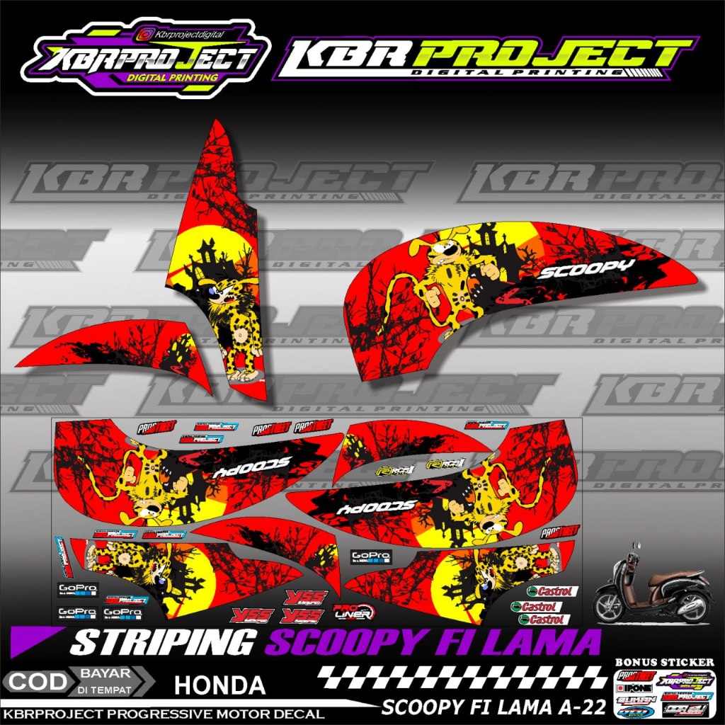 Old FI Old STRIPING Sticker PREMIUM Cool Motorcycle Trim Variations Old ...