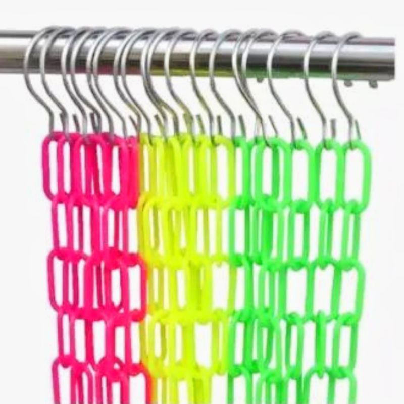 Plastic chain for hanging clothes hotsell