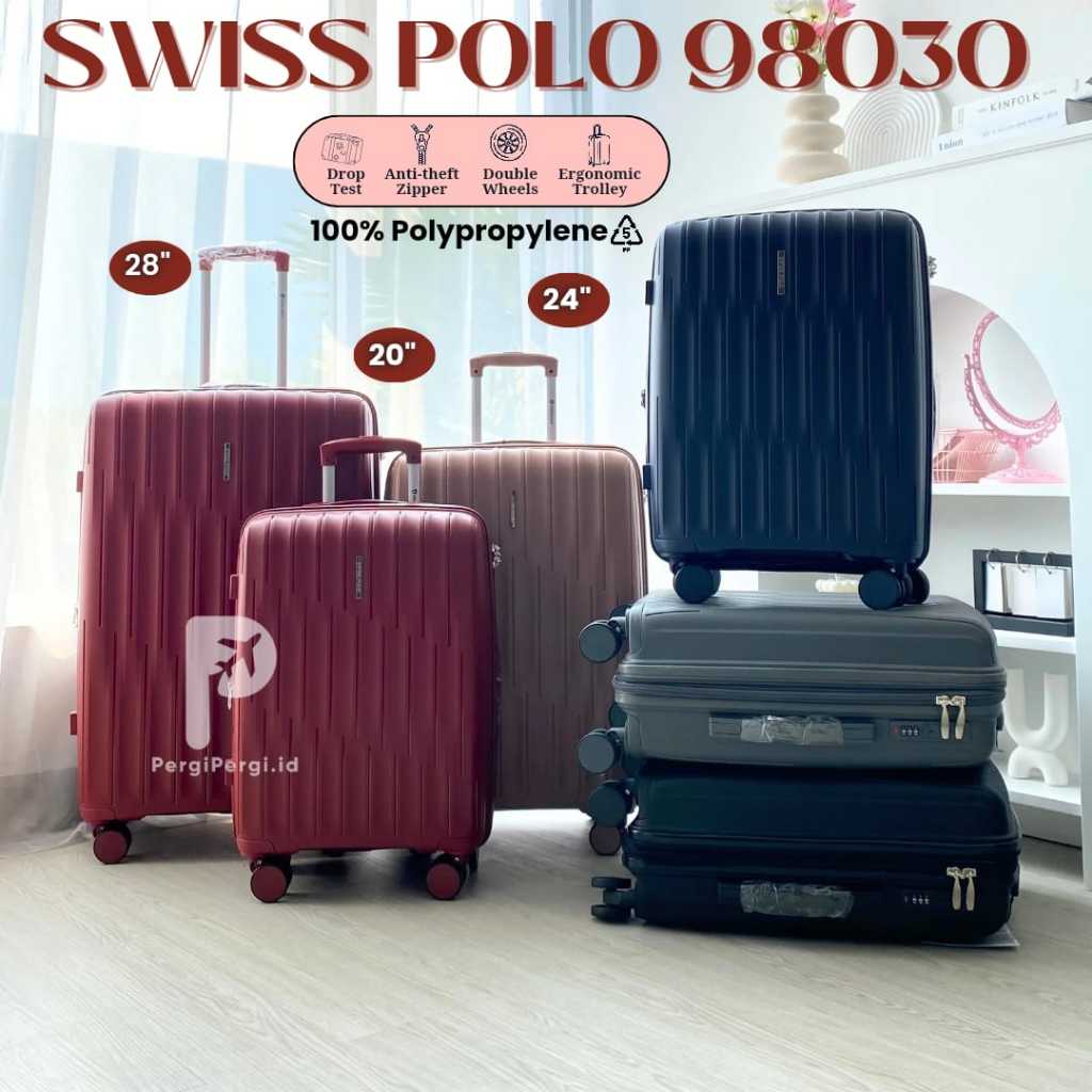 Swiss polo luggage wheel deals