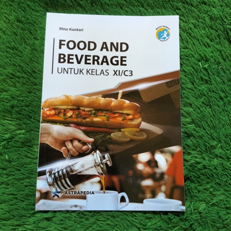 Original Book Of FOOD AND BEVERAGE TATA BOGA Class 11 C3 SMK | Shopee ...