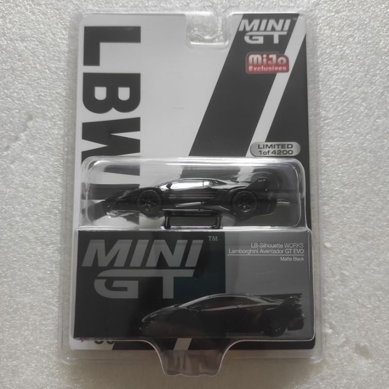 Mini Gt 502 Mijo Lb-silhouette Works - Lamborghini Aventador Gt Evo 