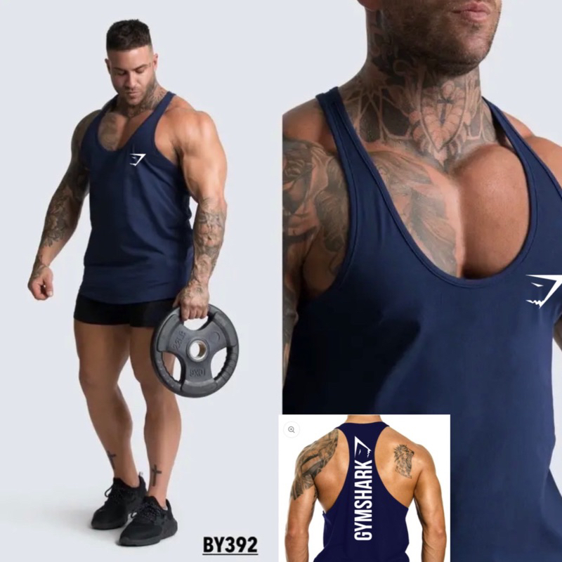 Gymshark Navy Singlet