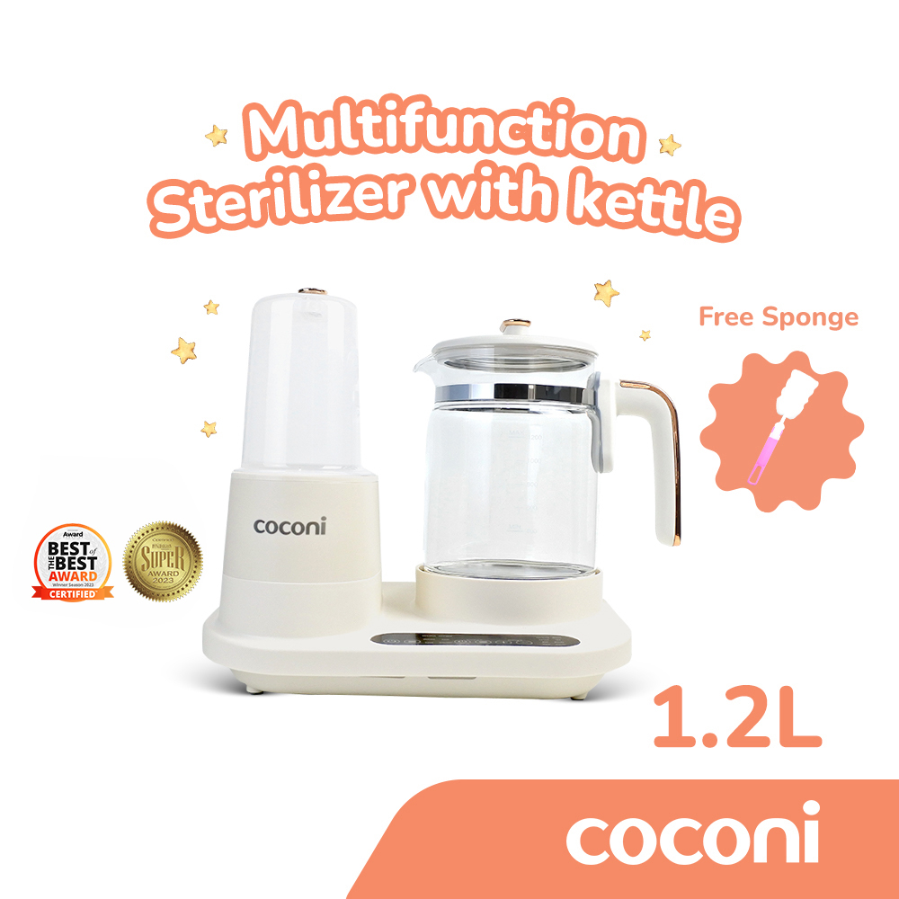 Coconi Smart Kettle Milk Wamer With Sterilizer Electric Kettle Milk