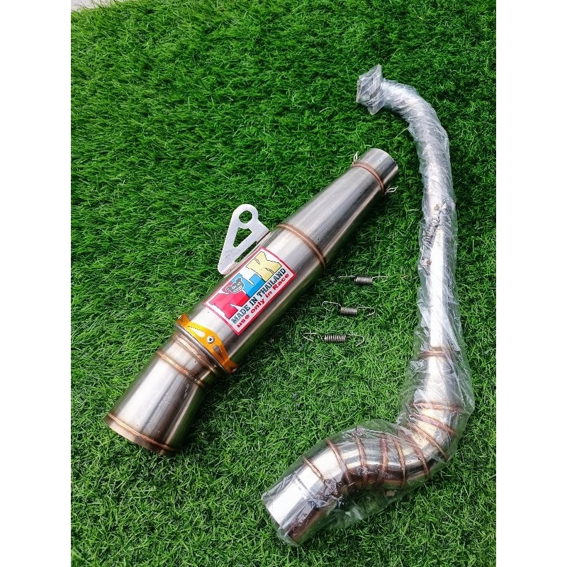 Nlk Pipe canister conical open specs exhaust Pipe for Wave 125 Xrm 110/