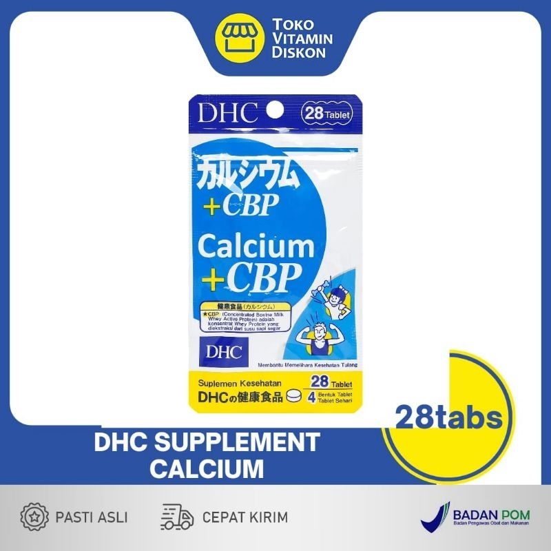 Dhc SUPPLEMENT CALCIUM 28 Tablets | Shopee Malaysia