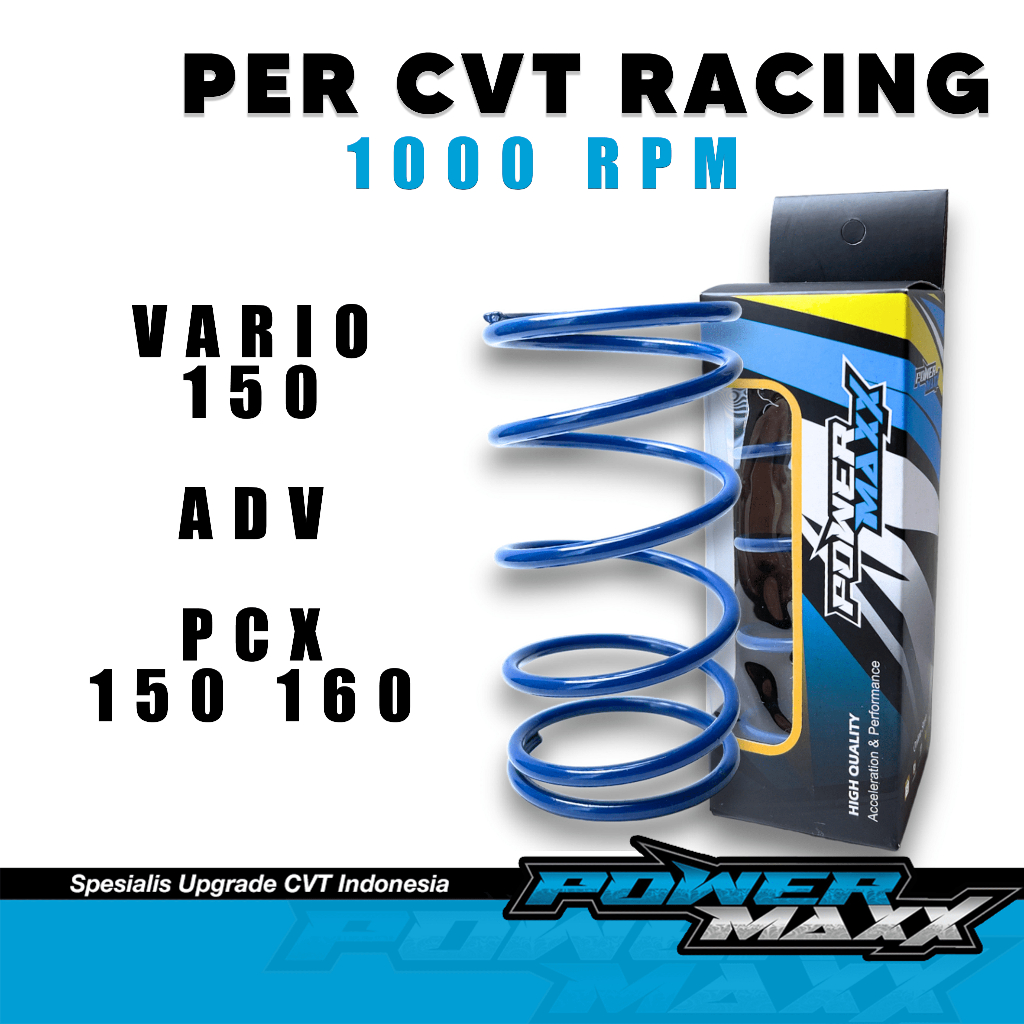 PER CVT 1000 Rpm Racing Vario 125 Left CVT POWERMAXXRACING 1000rpm PCX ...