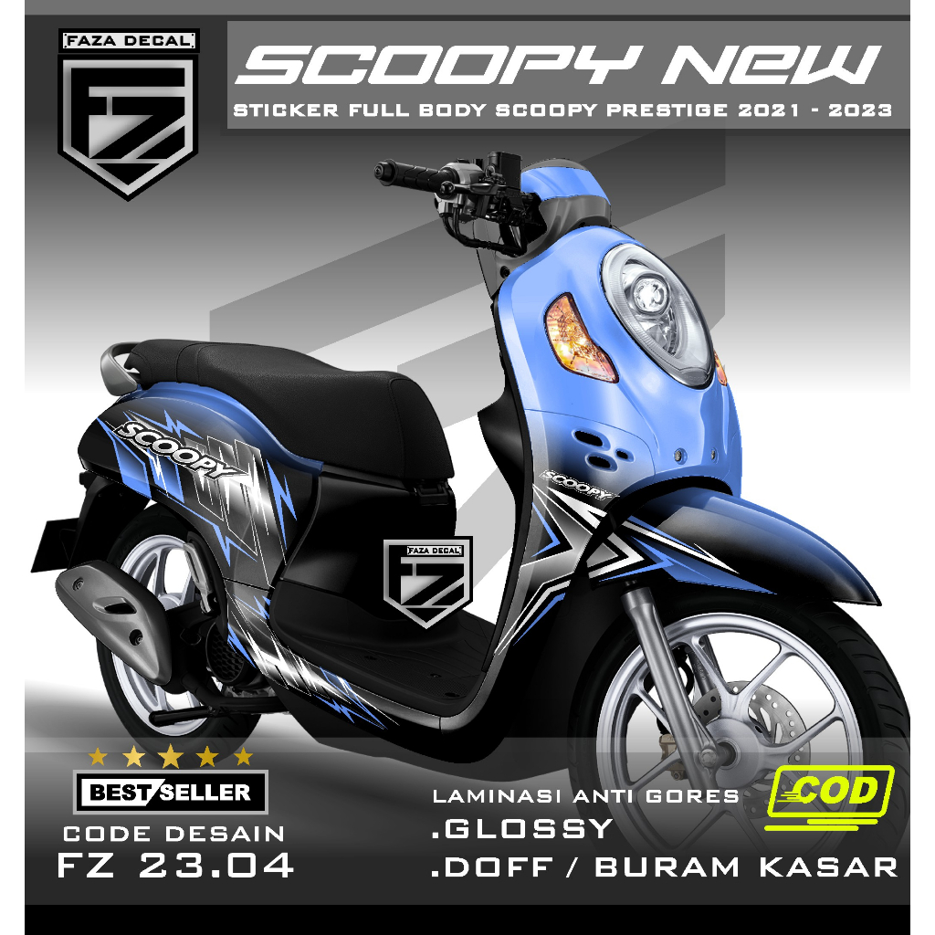 Full body scoopy decal - scoopy Sticker 2021 2022 2023 full body scoopy ...