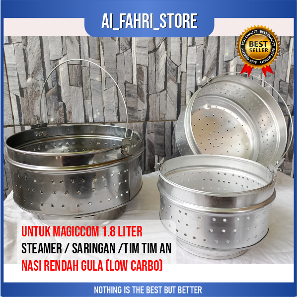 1.8 Liter Rice Steamer Filter/Low Carbo Rice an Team (Low Sugar ...