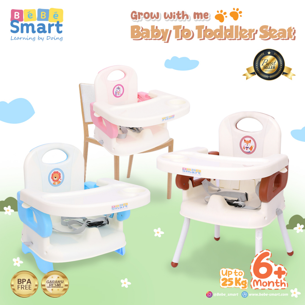 Baby Dining Chair - Baby Seat - Baby To Toddler Seat by Bebe Smart ...