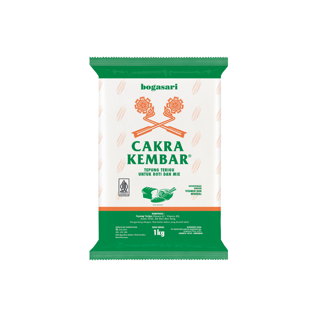 Cakra Wheat Flour/Economic Triangle bag 1kg | Shopee Malaysia