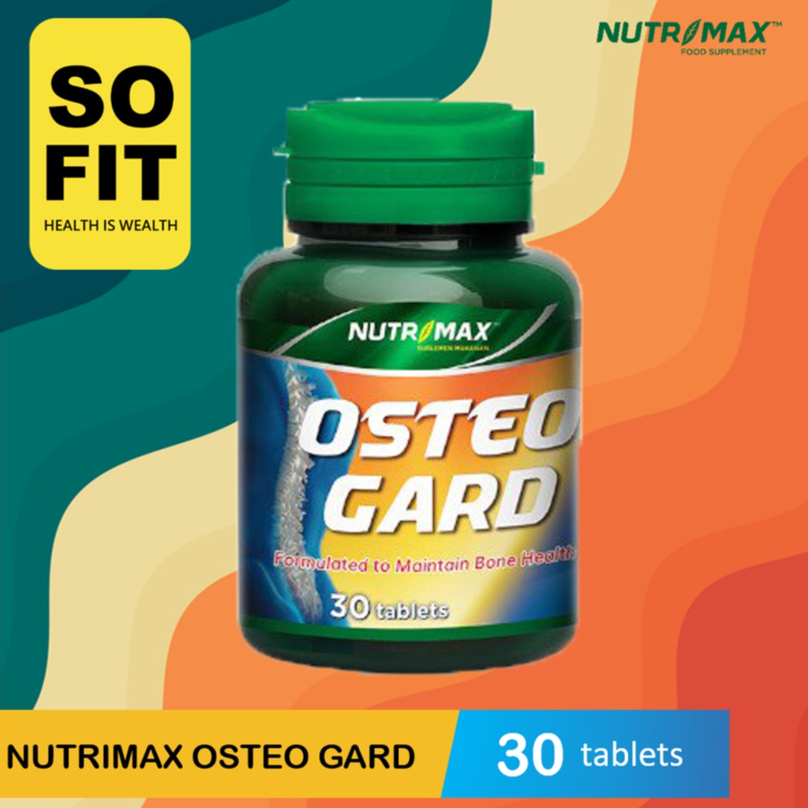 Nutrimax Osteo Gard Contains 30 Tablets/Bone Vitamin To Prevent