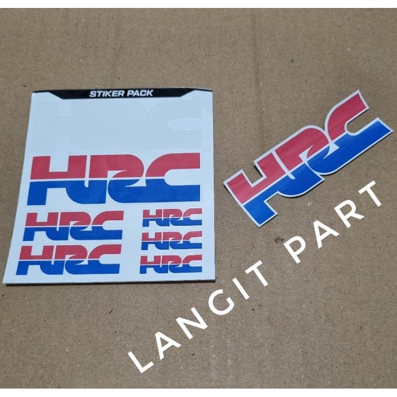 Sticker Pack Hrc Sticker Pack Hrc Sticker Set Hrc Cutting Sticker Pak Hrc Shopee Malaysia