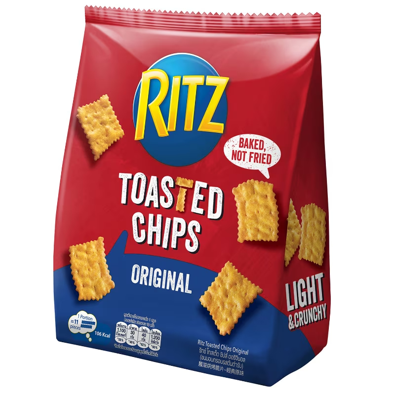 Ritz Toasted Chips Original Oven Baked 229 Grams Shopee Malaysia
