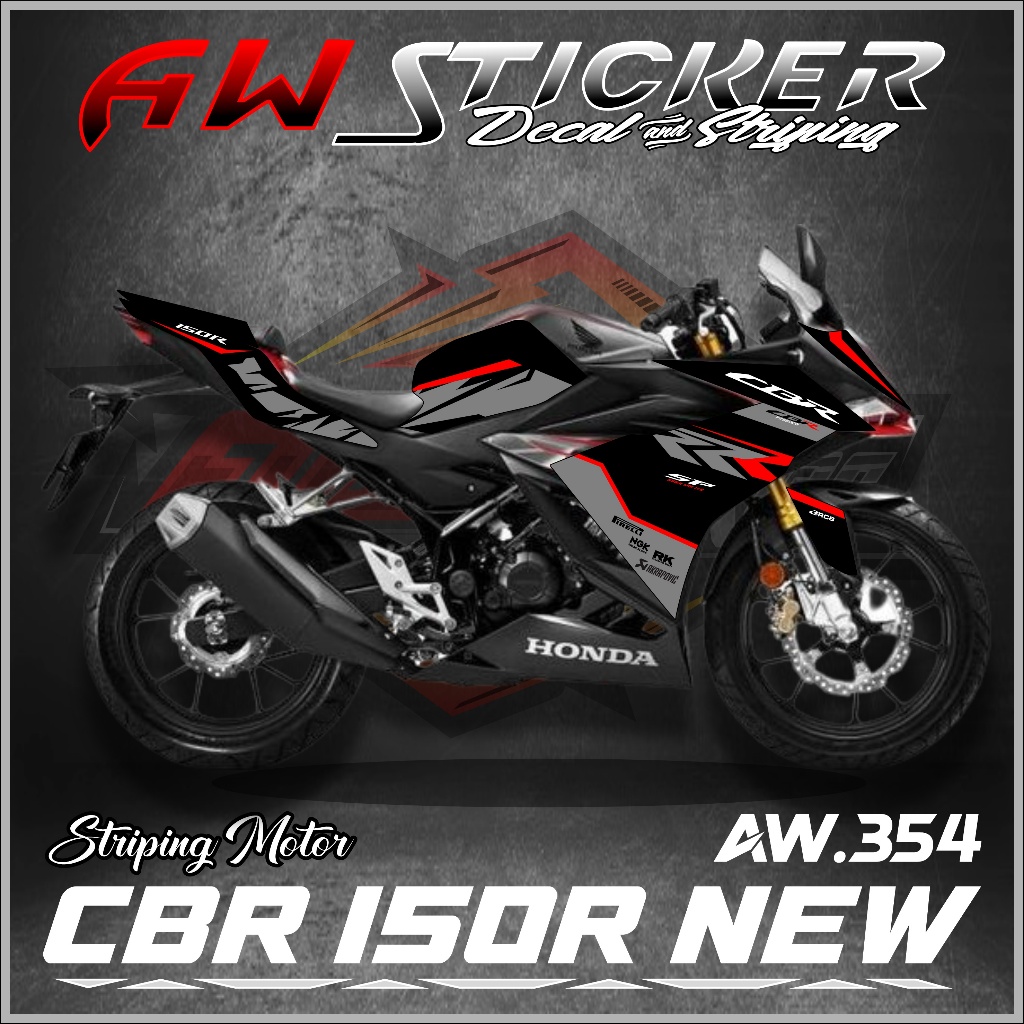 Striping CBR 150 R New Graphic/Sticker Motorcycle Honda CBR K45R