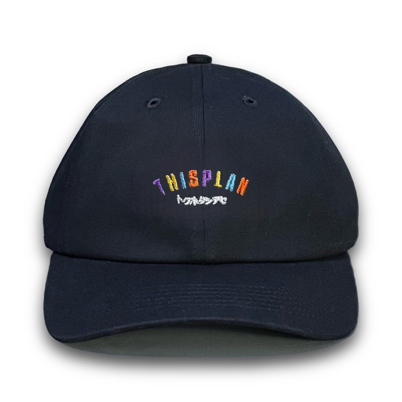 Men's Baseball Cap Full Black Color Font Thisplan | Shopee Malaysia