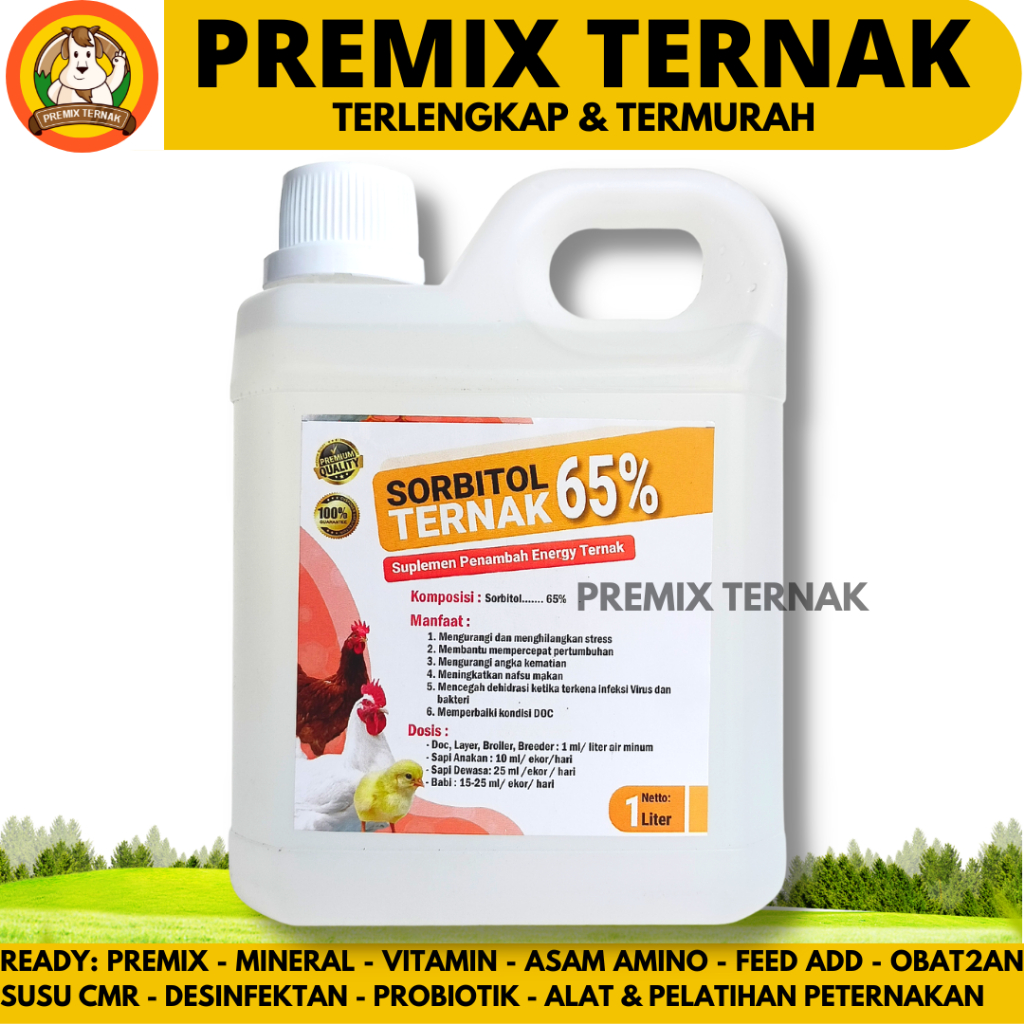 Pure 65 1 LITER Livestock SORBITOL Energy And Stamina Enhancer