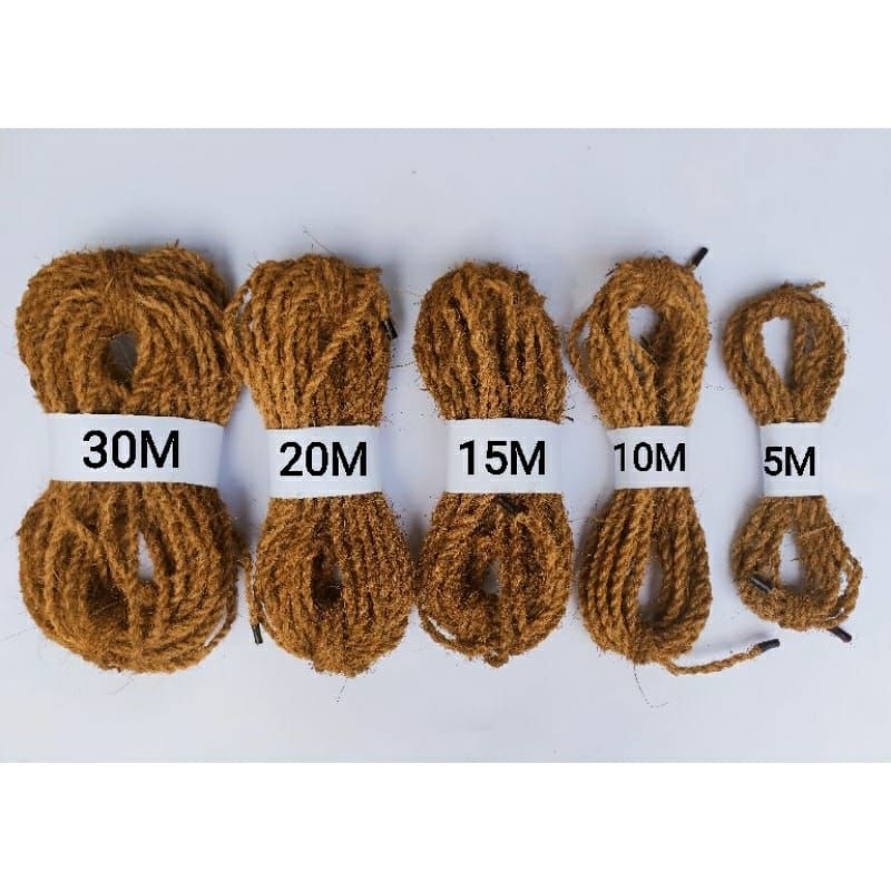 Coconut Fiber Rope Size 8Mm | Shopee Malaysia