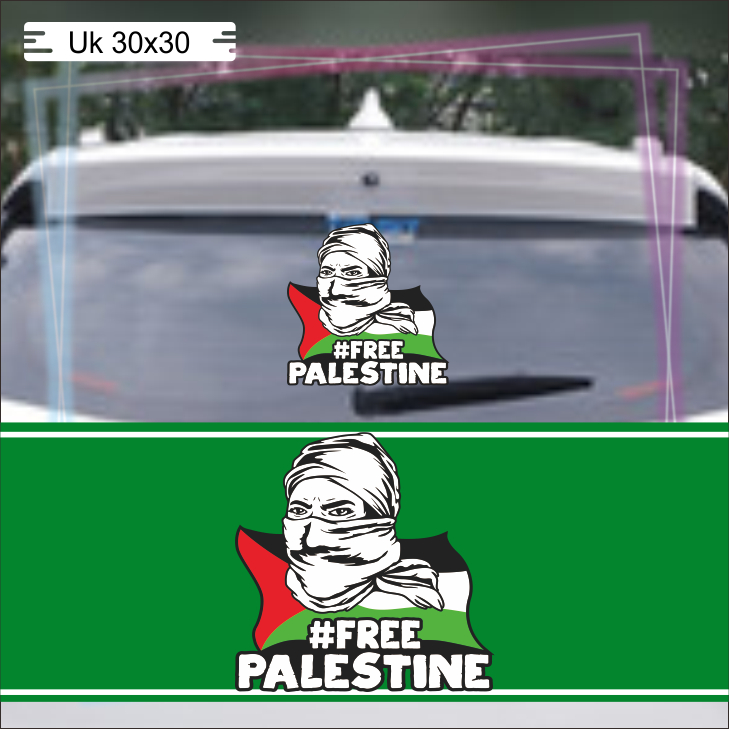 Free Palestine STICKER Car Glass STICKER Palestine Flag STICKER FREE