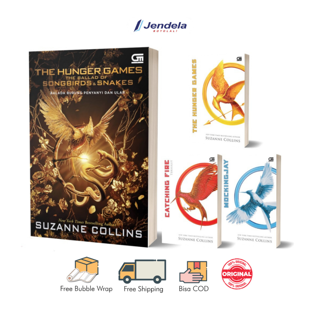 Novel The Hunger Games The Ballad of Songbirds & Snakes by Suzanne Collins  | Shopee Malaysia