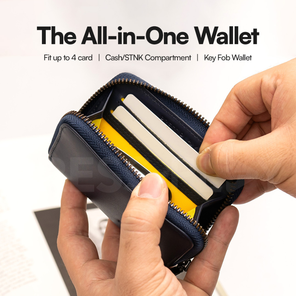 ROADSTER Zip Wallet Keyless Wallet - Men's STNK Key Wallet by GLHF ...