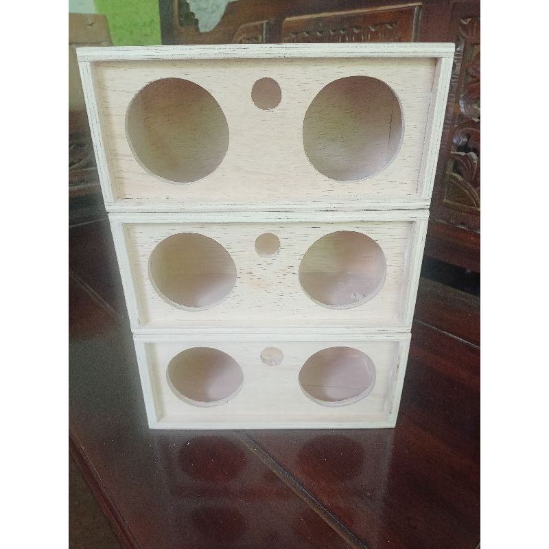 3 inch double speaker box, 9 mm thick plywood | Shopee Malaysia