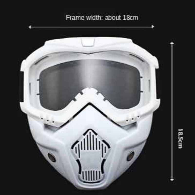 Google mask/google mask retro Helmet mask tactical mask face Cover ...