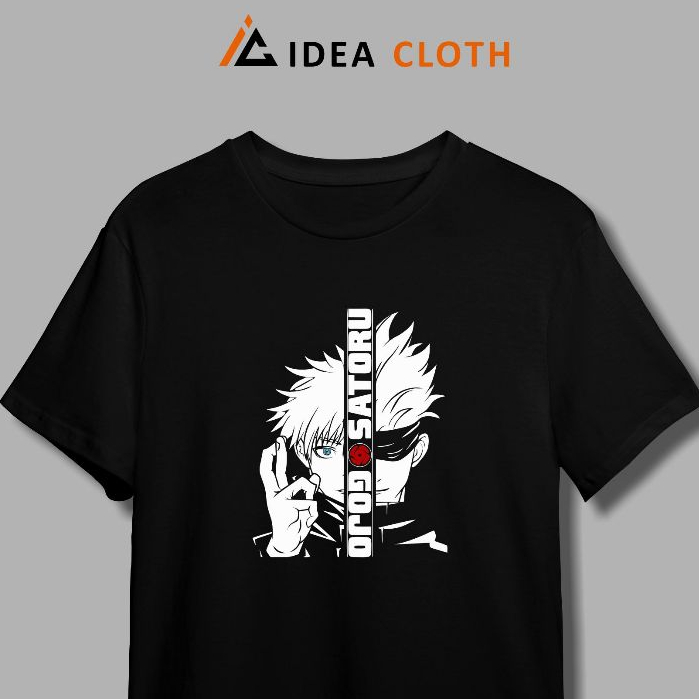 Gojo Satoru Jujutsu Kaisen Cotton Combed 24s Premium Anime T-Shirt For ...