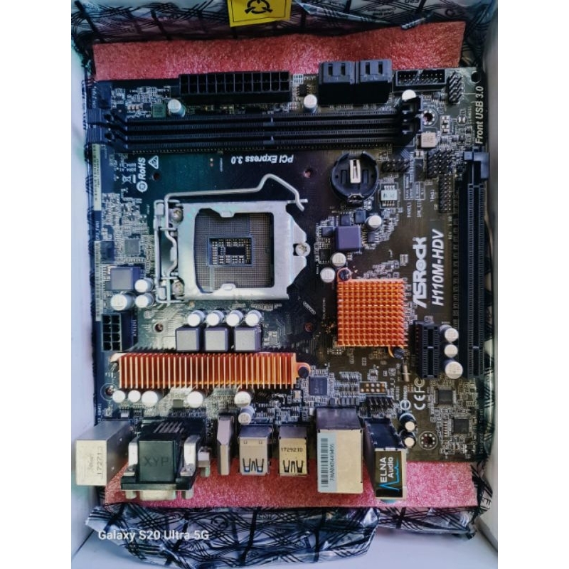 Asrock H110M-HDV LGA 1151. Motherboard | Shopee Malaysia