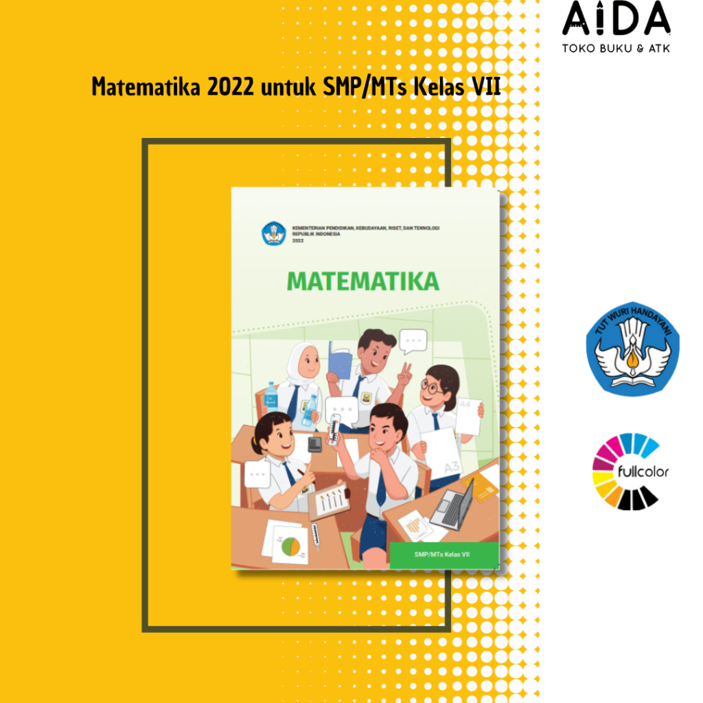 Education book Merdeka Curriculum for Middle School Mathematics Class 7 ...