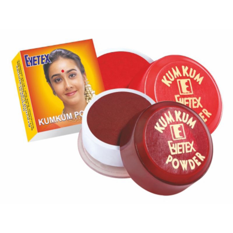 Kumkum Powder brand eyetex / Shindoor/sindur/indoor | Shopee Malaysia