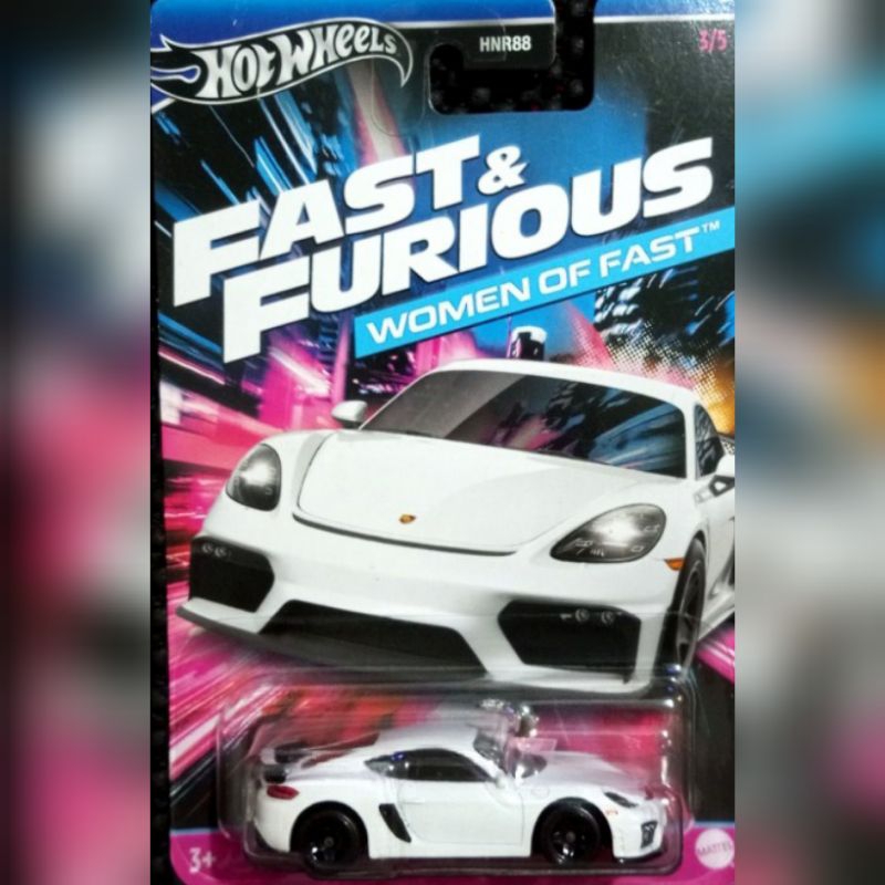 Hot Wheels Fast And Furious 2024 Women Of Fast Porsche 718 Cayman Gt4 Shopee Malaysia