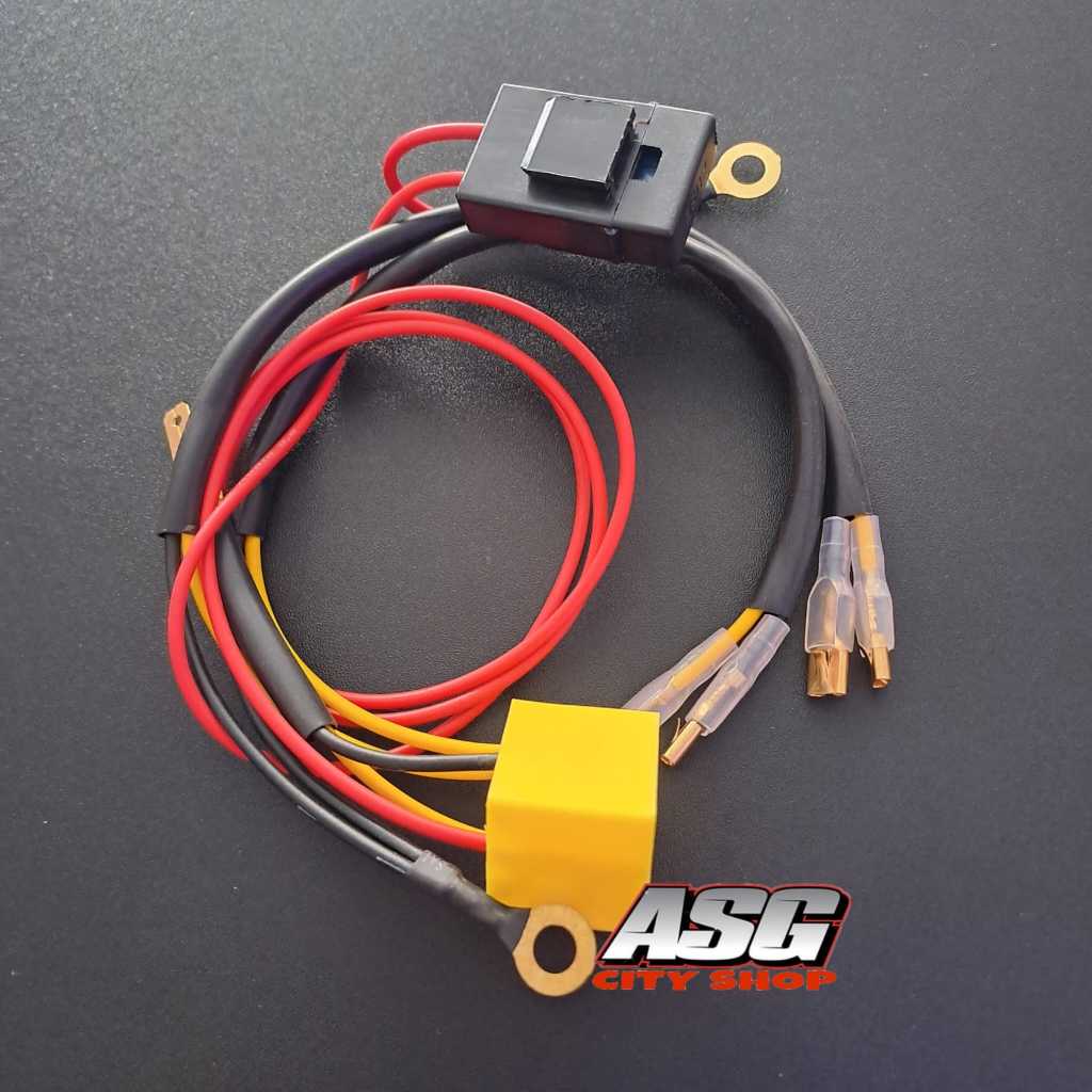 Horn Relay Cable Set 12V 80A | Shopee Malaysia