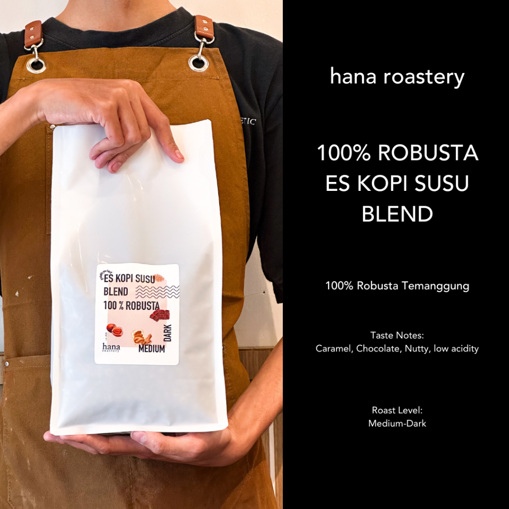 Blend ICE MILK COFFEE - 100% Fine Robusta Espresso Roast Seeds | Shopee ...