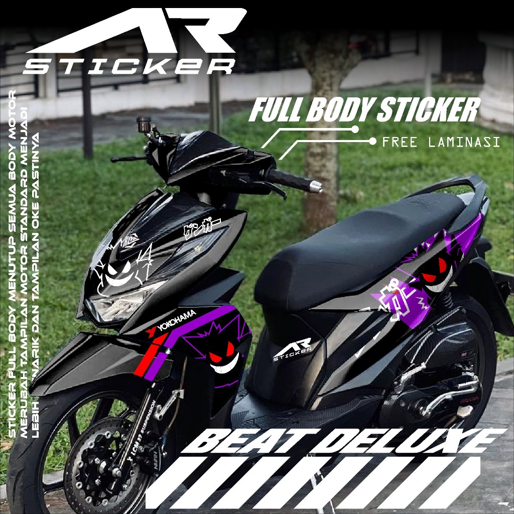 Dekal BEAT DELUXE FULL BODY Sticker 2020 2021 2022 2023 DECAL BEAT