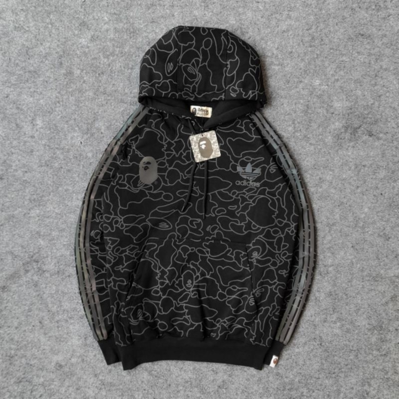 Adidas x bape sudadera best sale